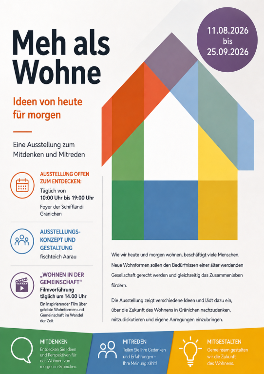 Ausstellung Schiffländi Meh als Wohne