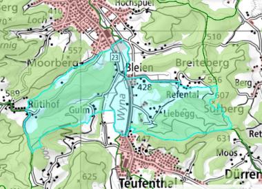 Jagdrevier Gränichen-Süd