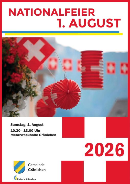 Plakat Bundesfeier