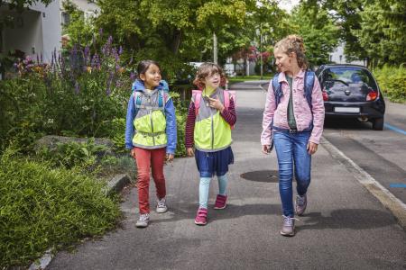 Sicher auf dem Schulweg